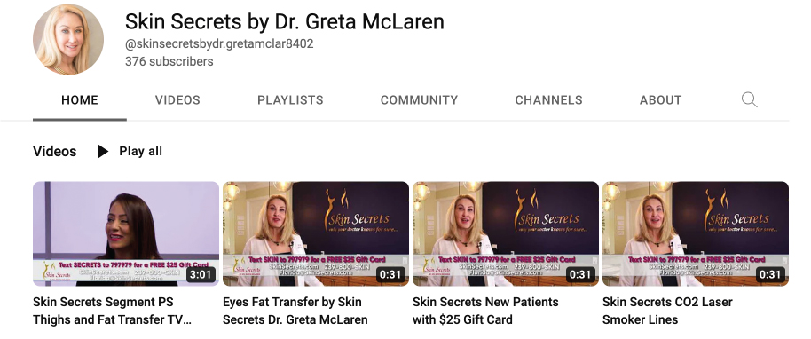 Skin Secrets Youtube